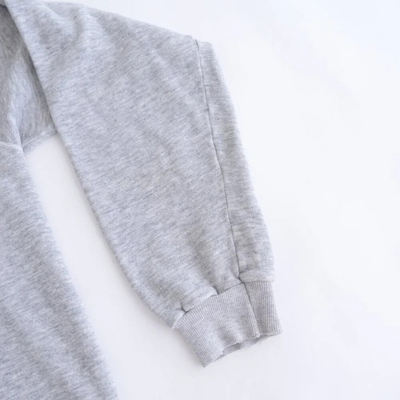 Vintage 90S Hanes Gray Wsu  Veterinary Medicine Crew Neck Sweater Size 2XL - Picture 5 of 9